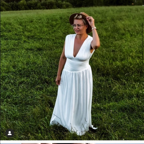 New with tags Zara white combination Dress - Picture 6 of 14